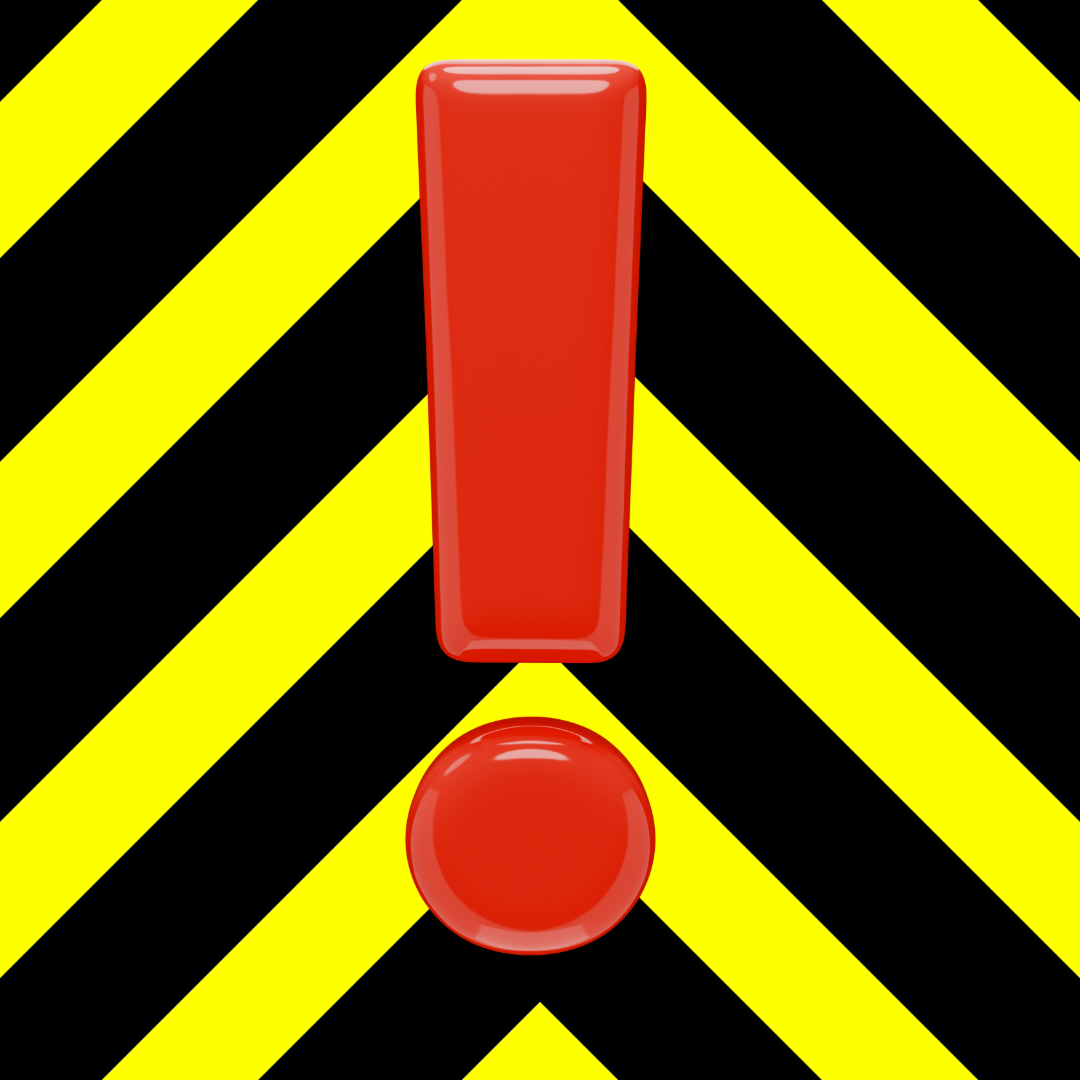 Scam alert warning