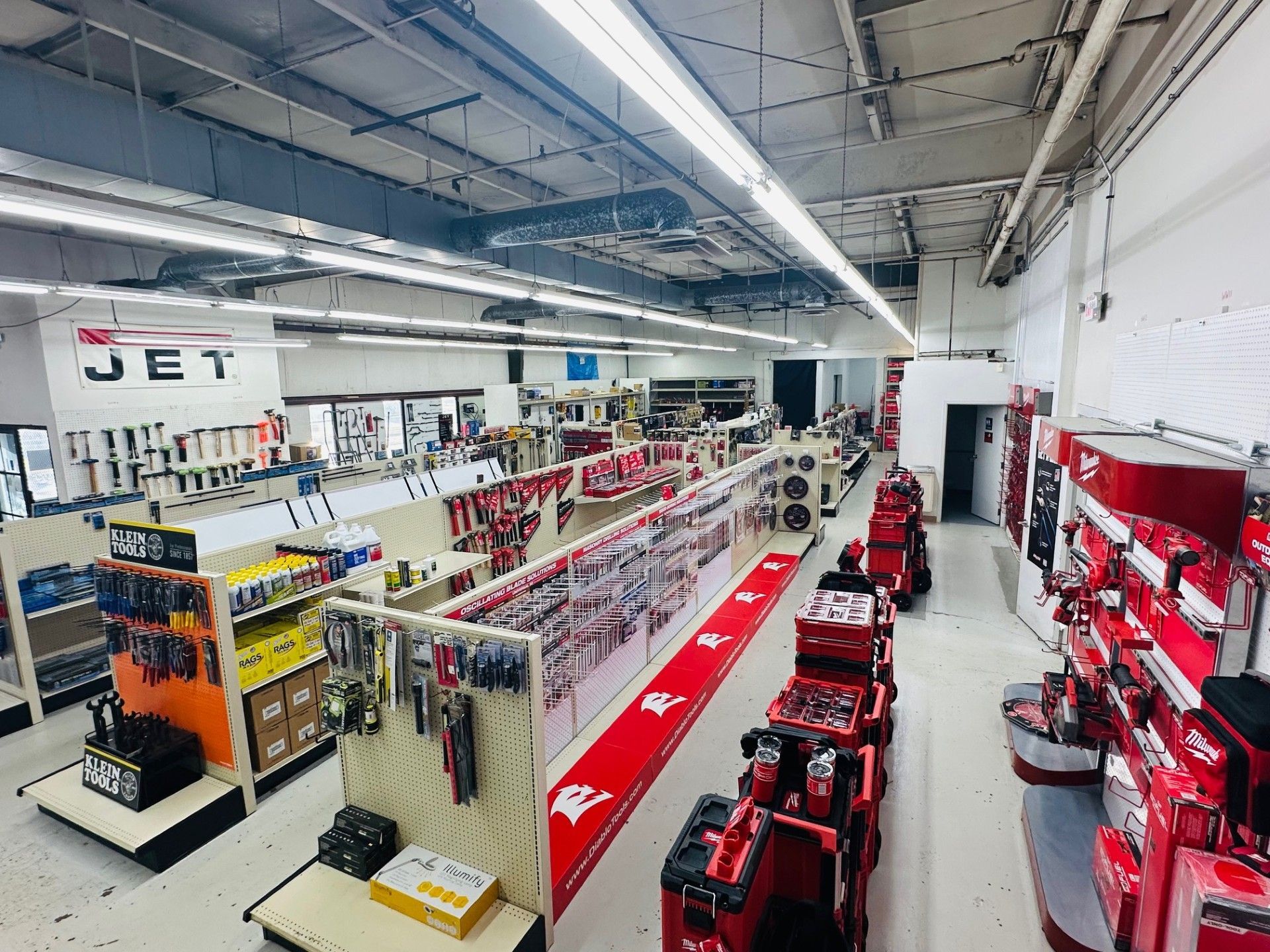 Inside Dayton Tool Crib