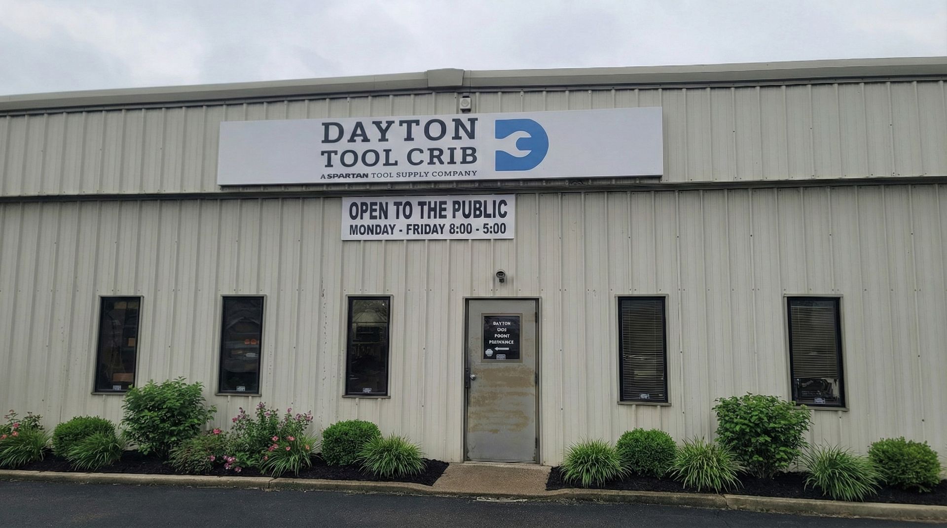 Front of Dayton Tool Crib