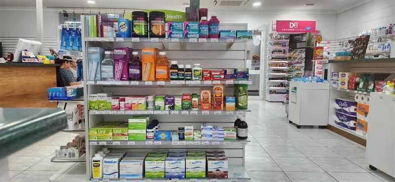 Pharmacy Products on a shelf in a Pharmacy — Bluewater Pharmacy in Paluma, QLD