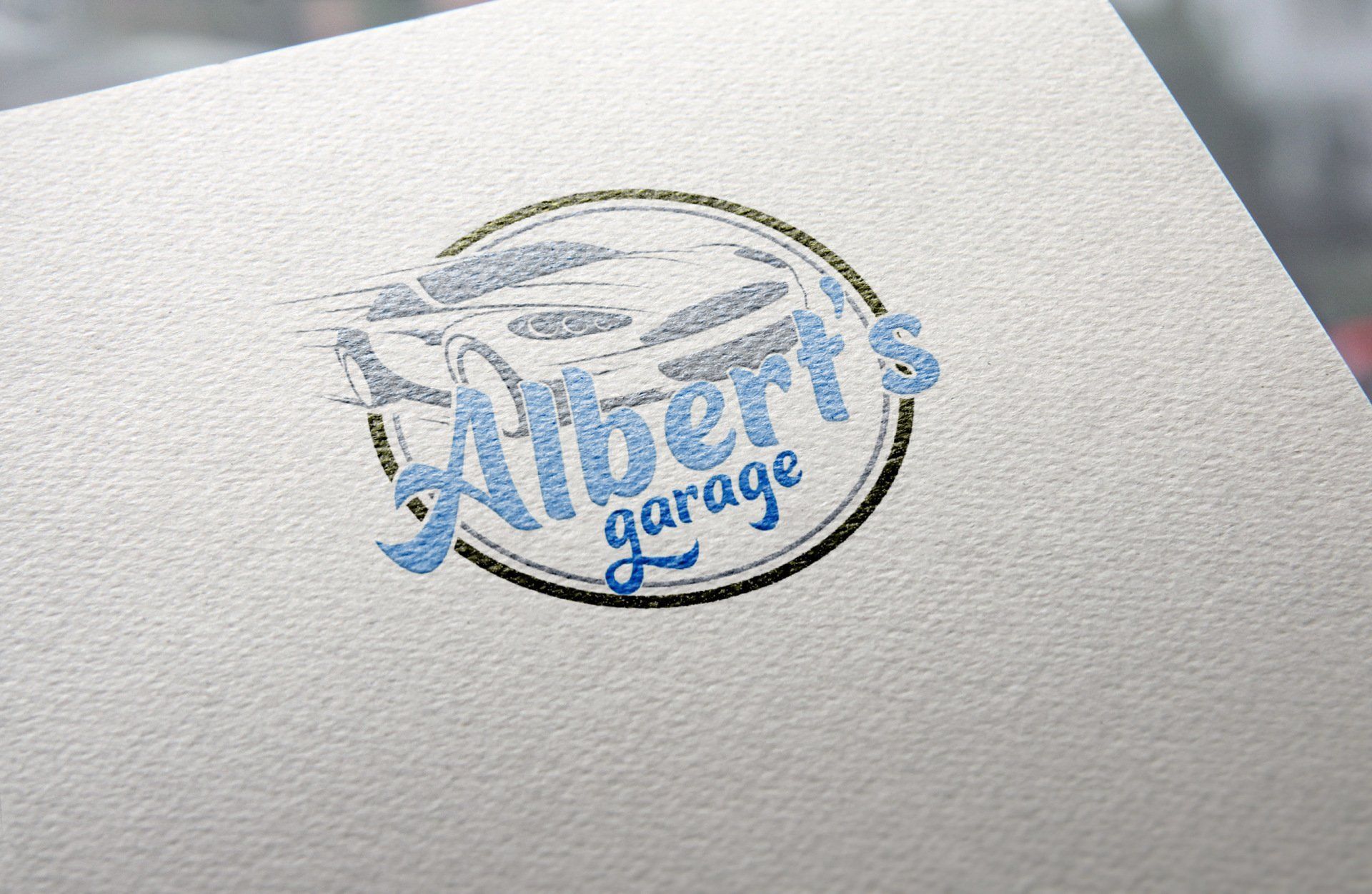 Vibe Creative reclamebureau Zeeuws-Vlaanderen case Alberts Garage logo ontwerp