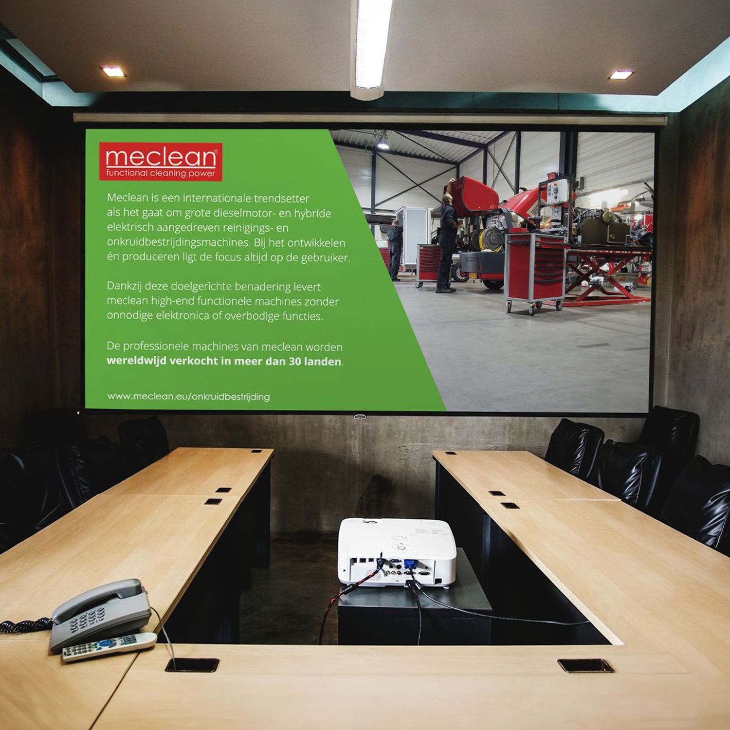 Vibe Creative reclamebureau Zeeuws-Vlaanderen case Meclean ontwerp presentatie