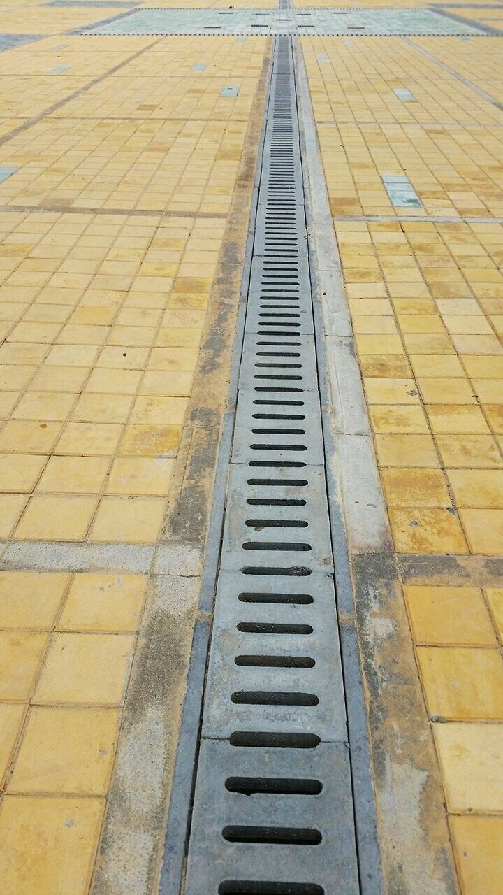 Rejillas instaladas en obra