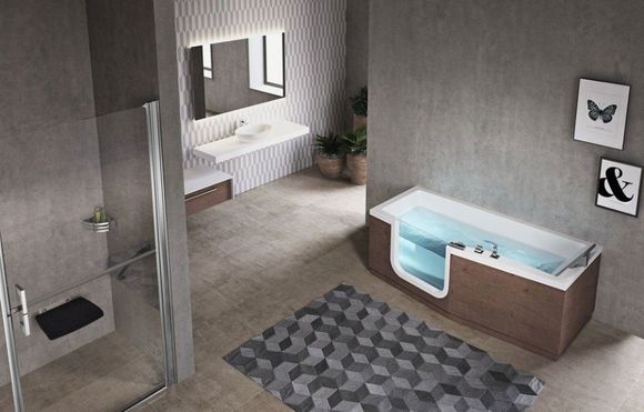 Bagno ristrutturato da Durazzi