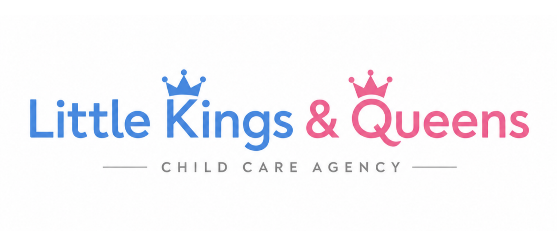 King's Kids Academy logo with colorful text over teal text, possibly for a school or program.