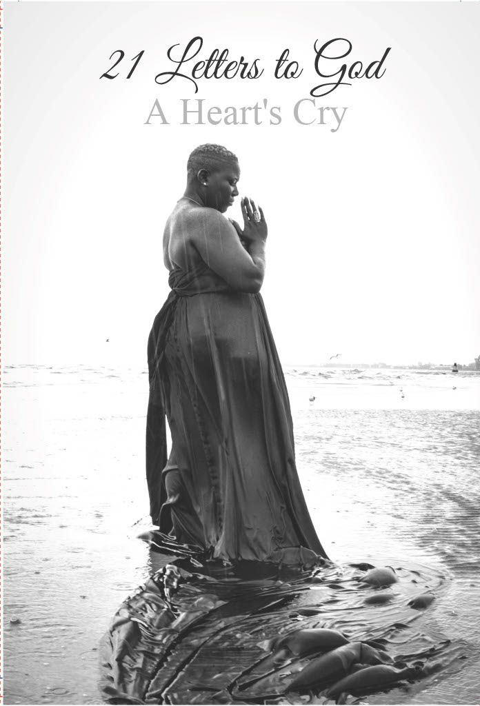 Book cover for 21 Letters to God: A Heart's Cry by SoFree, a Christian devotional about faith and healing.