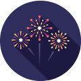 fuochi d'artificio