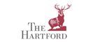 The hartford logo has a red deer on it.