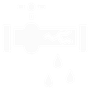 Un fond blanc avec quelques gouttes d'eau dessus.