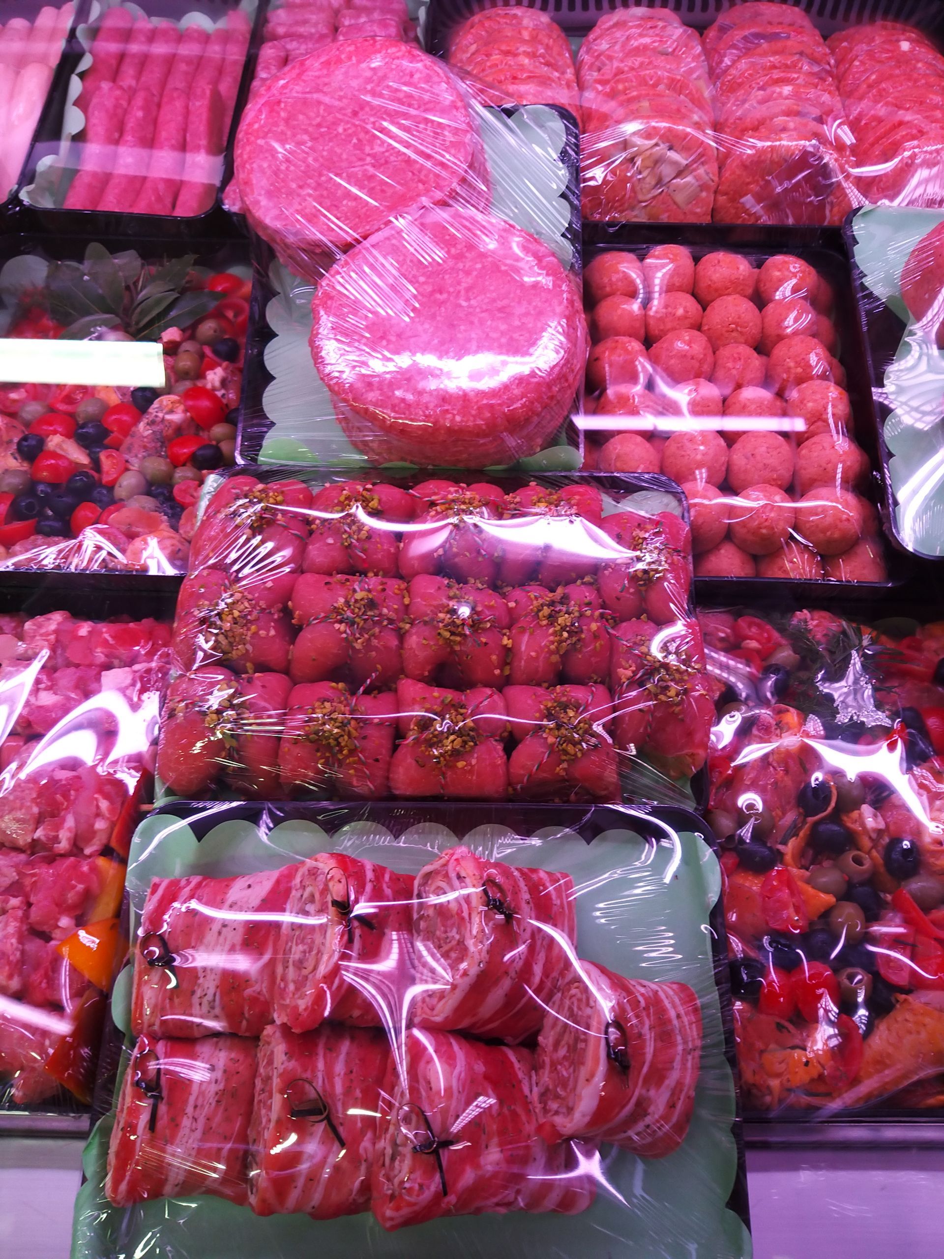 pronti a cuocere di carne