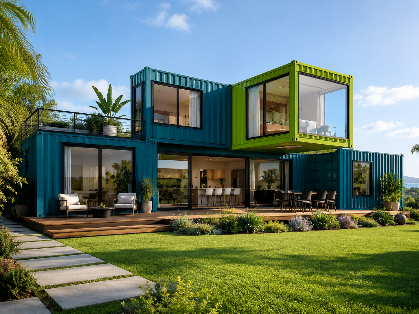 Move-in ready container homes