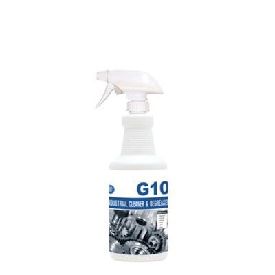 Blue Chip G10 Industrial Cleaner Degreaser 32 ounce trigger spray for workstation or household use.