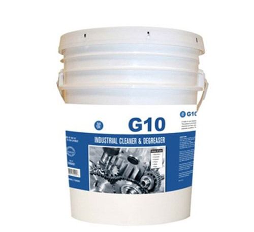 Blue Chip G10 Industrial Cleaner Degreaser  five gallon pail tackles messes in larger manufacturing facilities. 