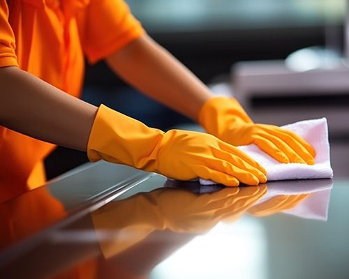 Blue Chip microfiber cloth wipers can be used for a wide variety of industrial maintenance and cleaning tasks.