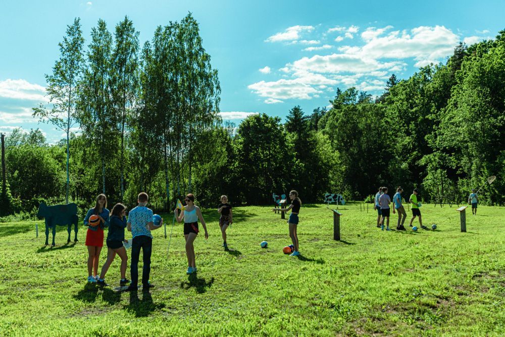 Footballgolf  Pasturage in Sauleskalns 04