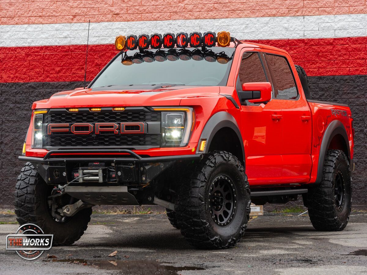 red ford with ceramic coating