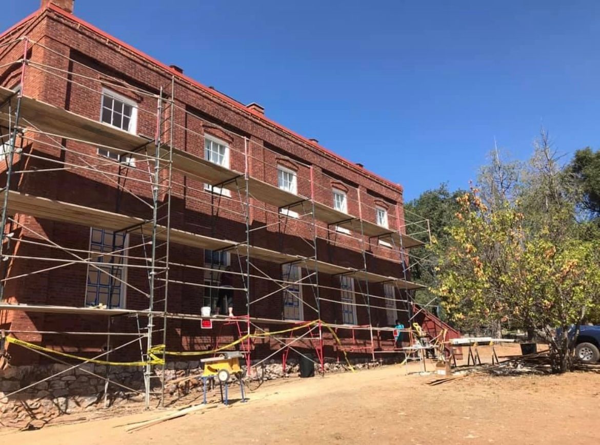 The original school in old town Columbia ca done by tri county construction.