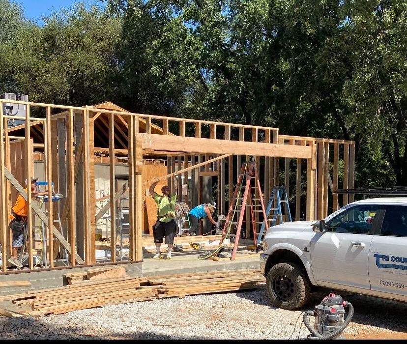 Richard Cox with Tri County Construction.