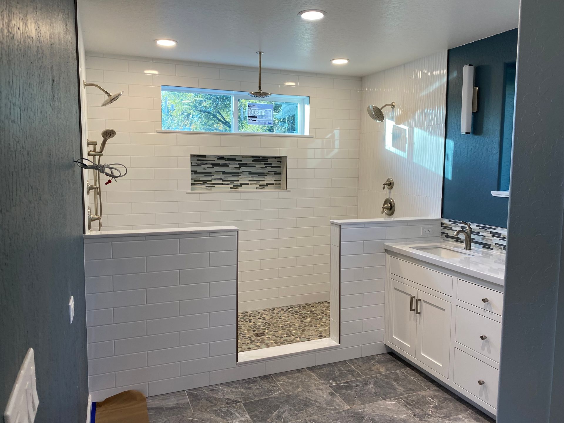 Custom baathroom.