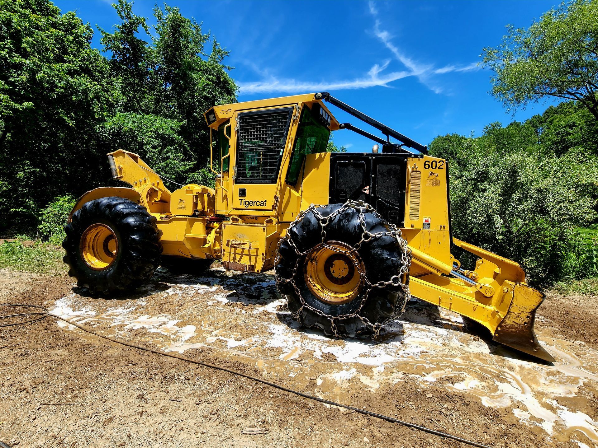 Yellow Vehicle — Grafton, WV — Mountaineer Was