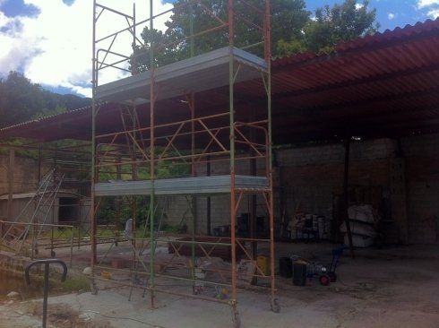 impalcature per lavoro edile