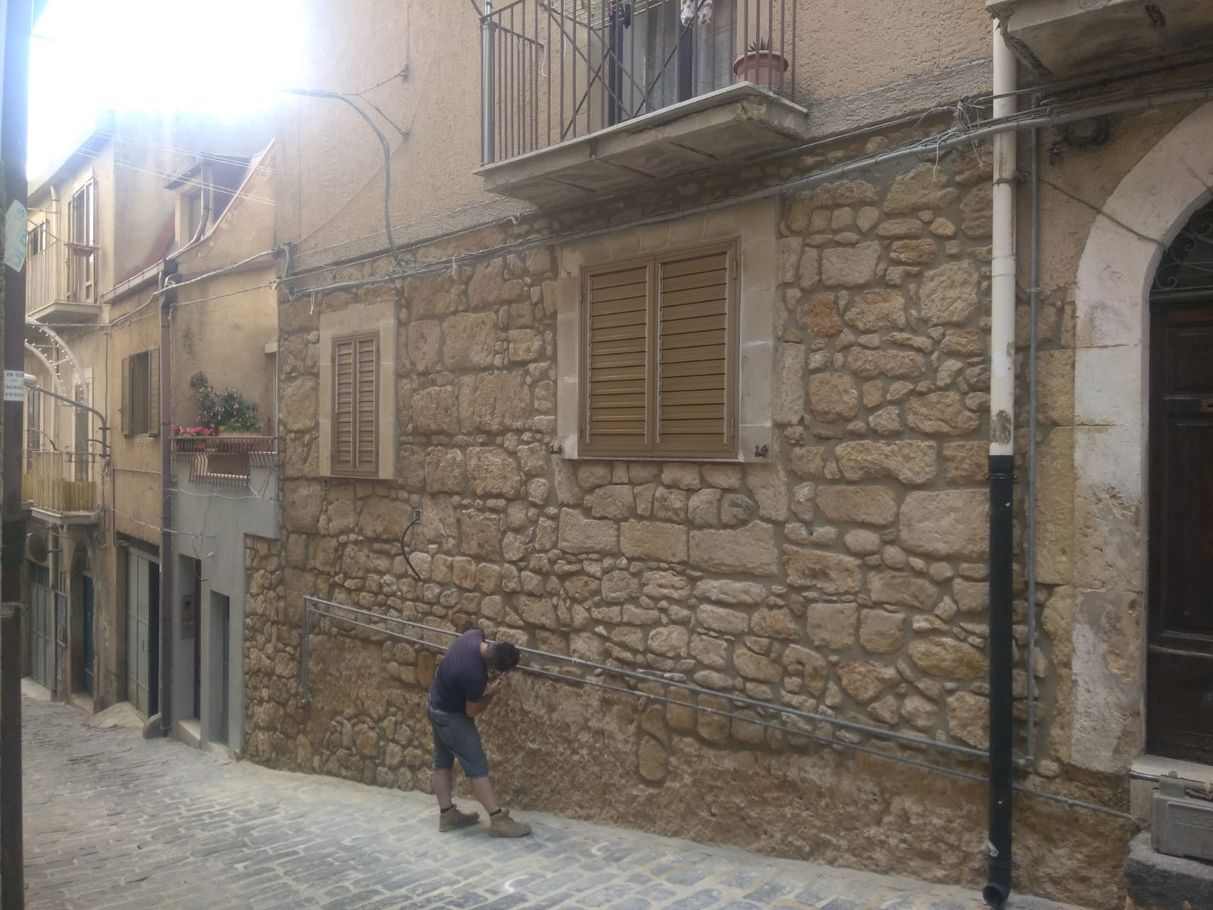 rifacimento facciata in pietra