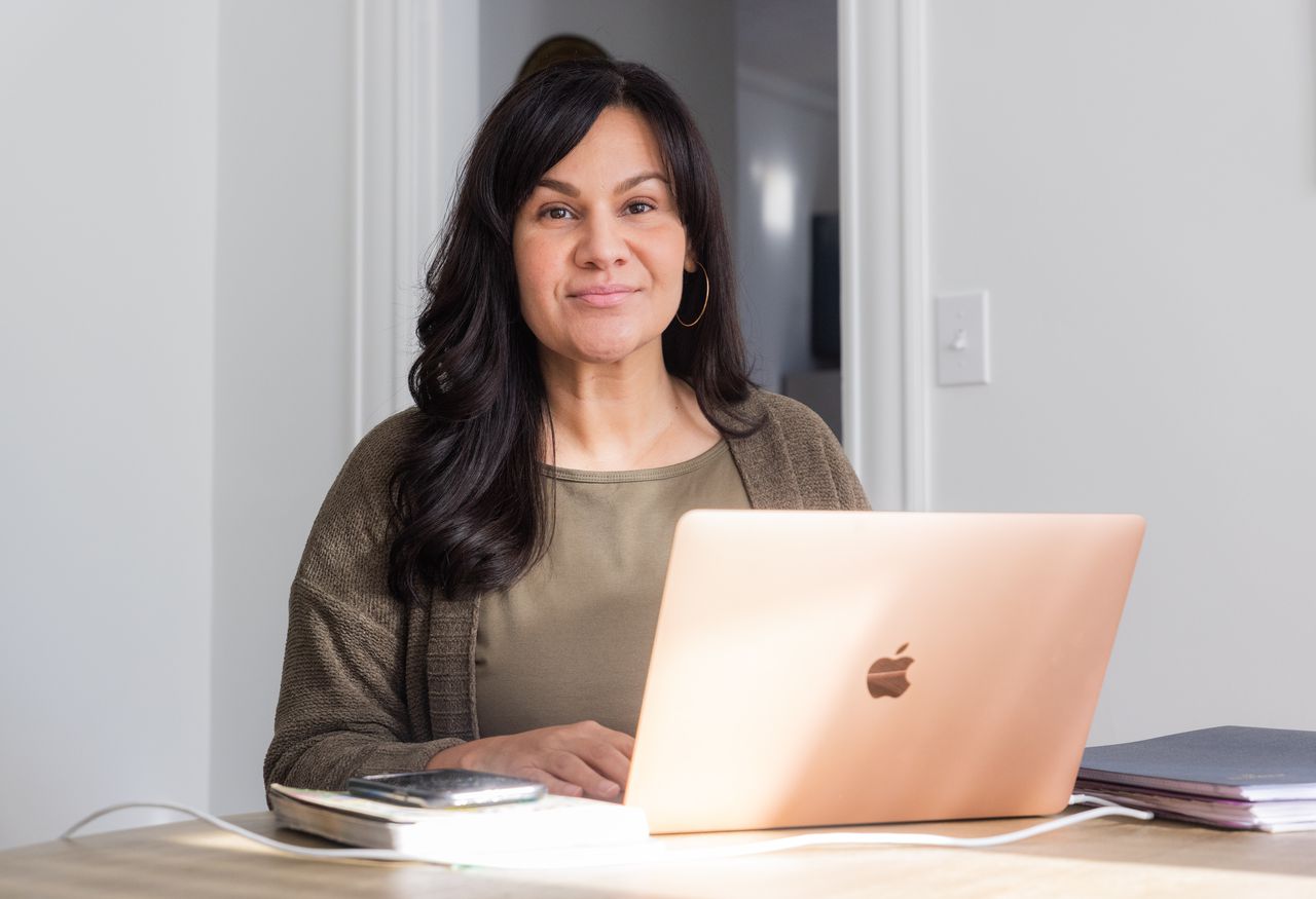 12/22/2020 - Vanessa Otero is the interim director of Healing Racism Institute of Pioneer Valley. (Hoang 'Leon' Nguyen / The Republican)
