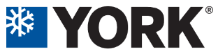 A logo for york with a snowflake on it
