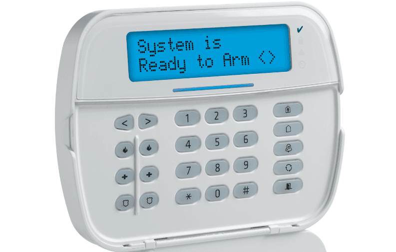 DSC Neo alarm keypad installed Toronto home