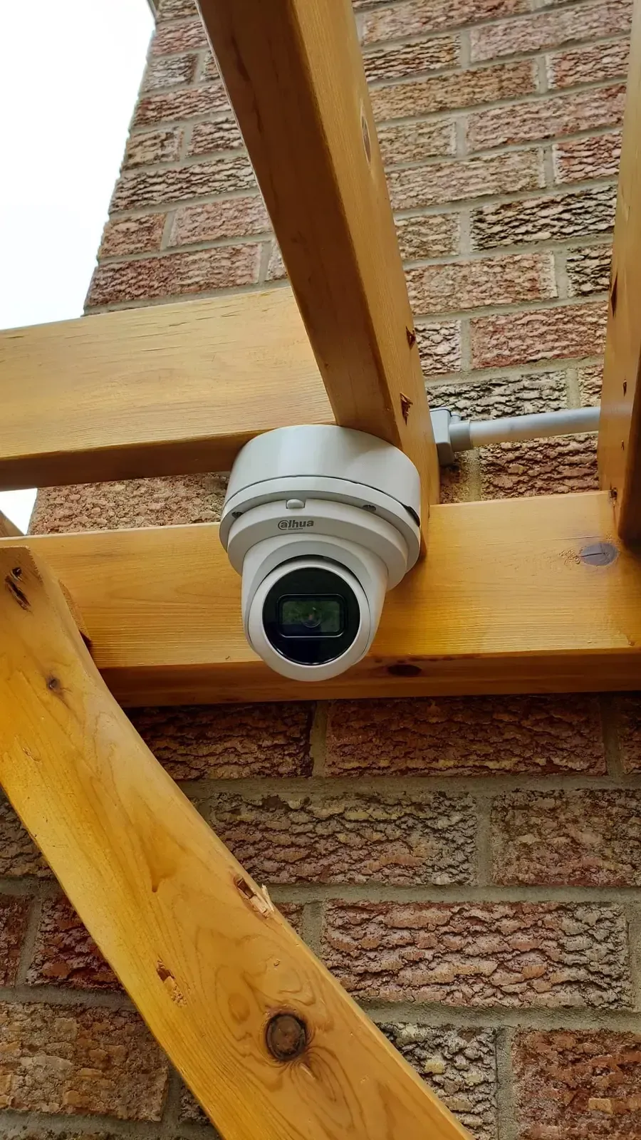 Security camera installed on Toronto home