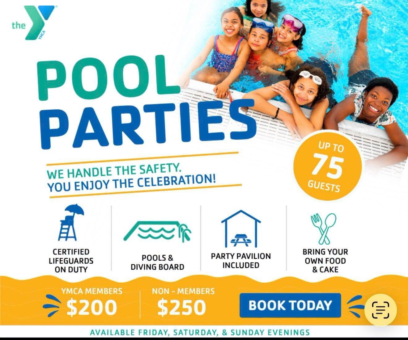 Have Your Birthday Party at the YMCA