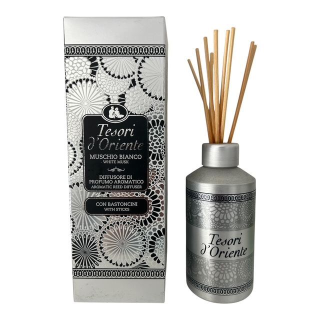 geurstokjes Tesori d'oriente white musk