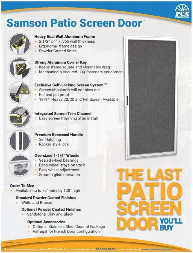 Patio Screen Door — Kahului, HI — Aloha Screen Doors