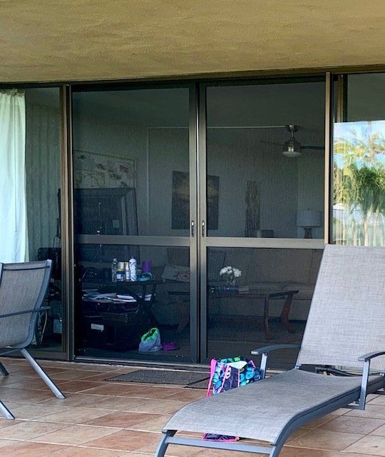 Samson Bronze Double Sliding Screen Door — Kahului, HI — Aloha Screen Doors