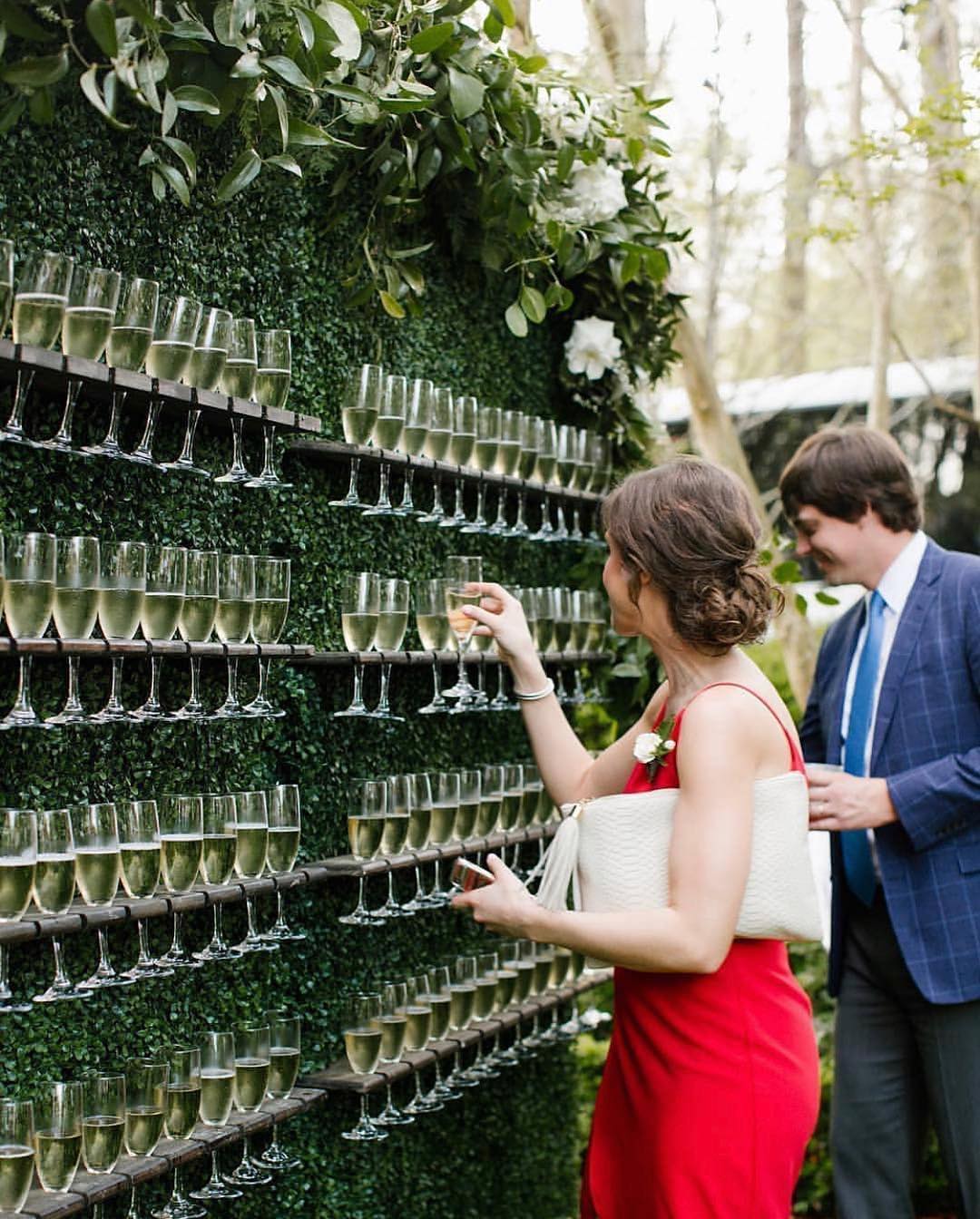 Champagne Wall