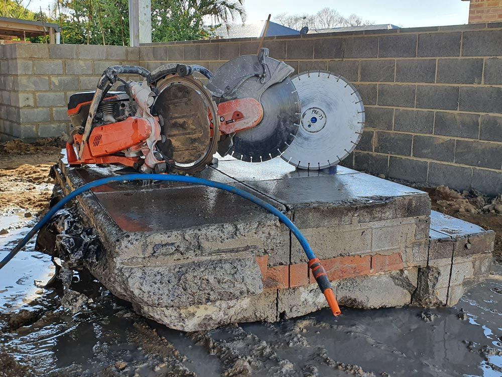 Hand Ring Saw on Concrete — Hyper Cut & Drill in Swansea, NSW
