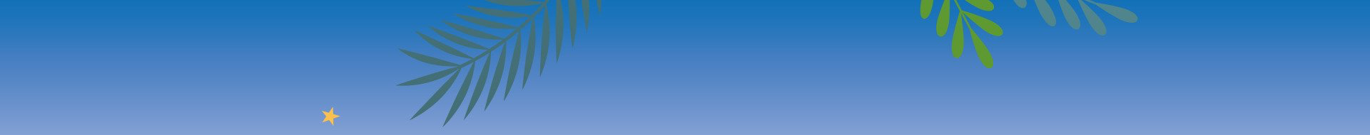 A blue sky with a few lines in it