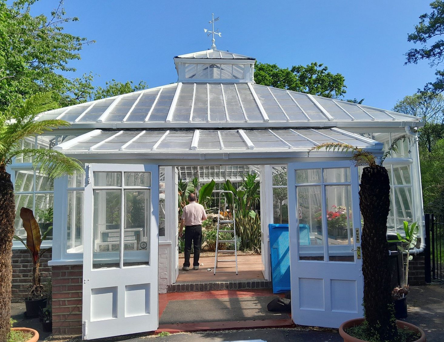 Broomfield Park conservatory