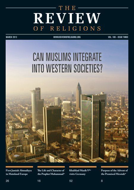The Review of Religions Magazine