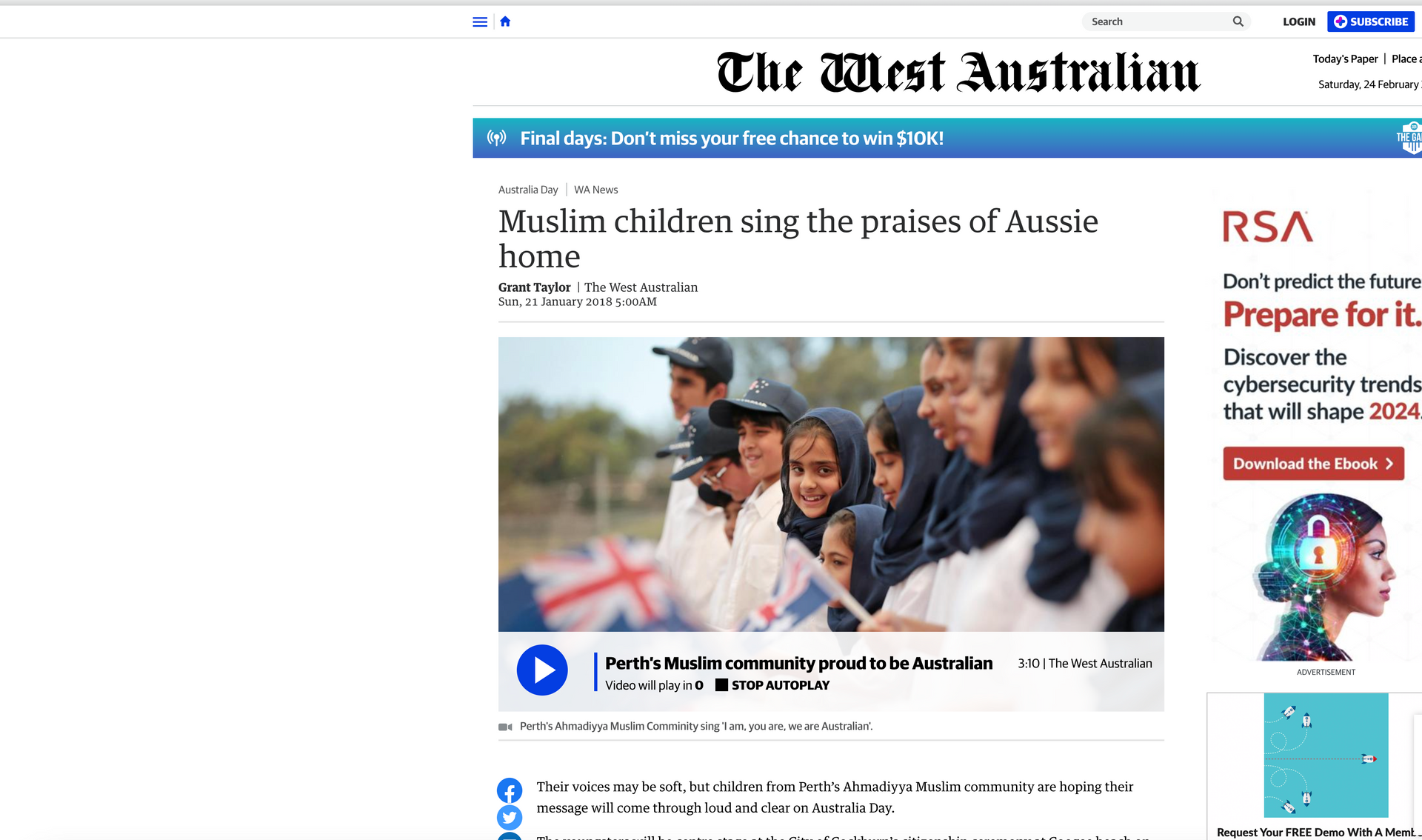 Muslims Praising Aussie Homes
