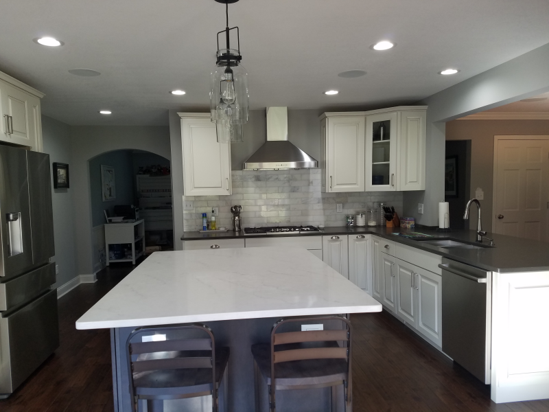 Transitional Kitchen Remodel by Slansky Builders Home Improvement project photo