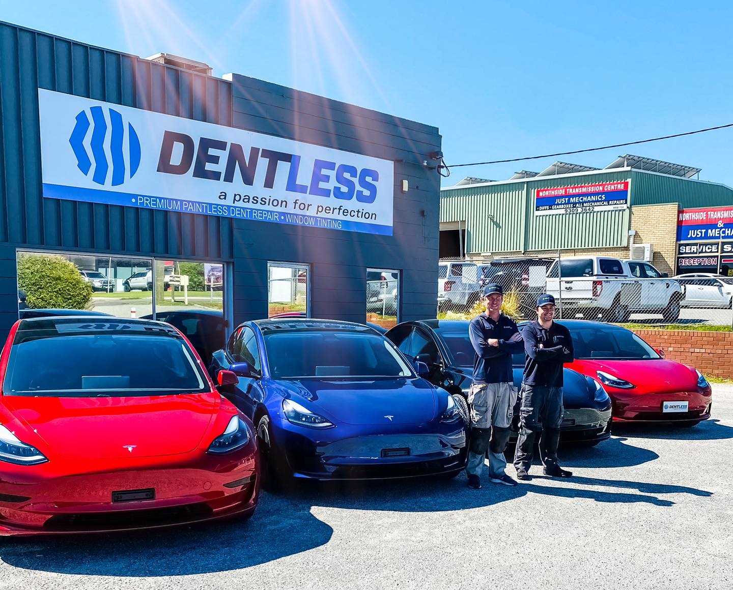 Tesla Window Tinting Perth