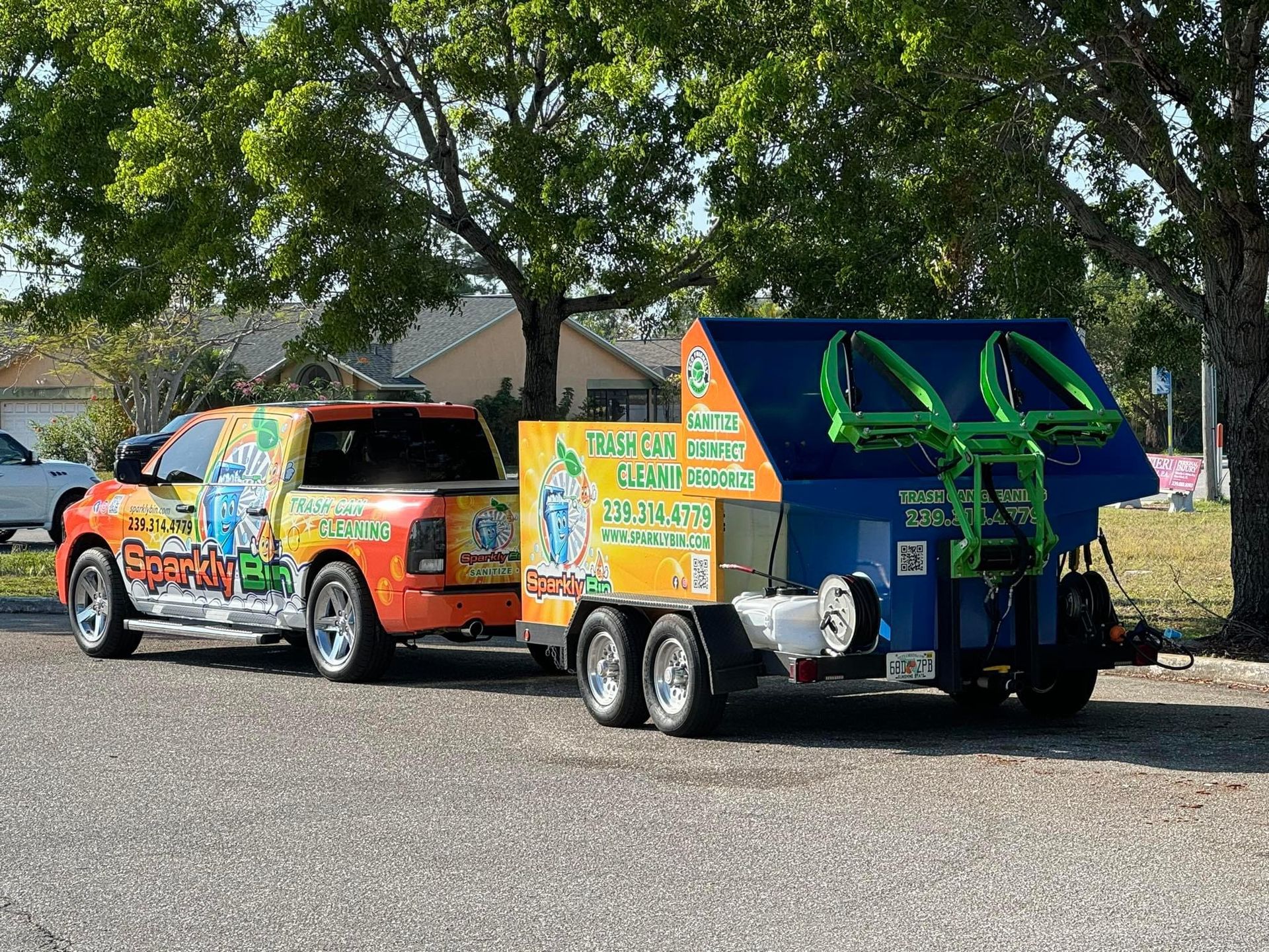trash bin cleaning Cape Coral