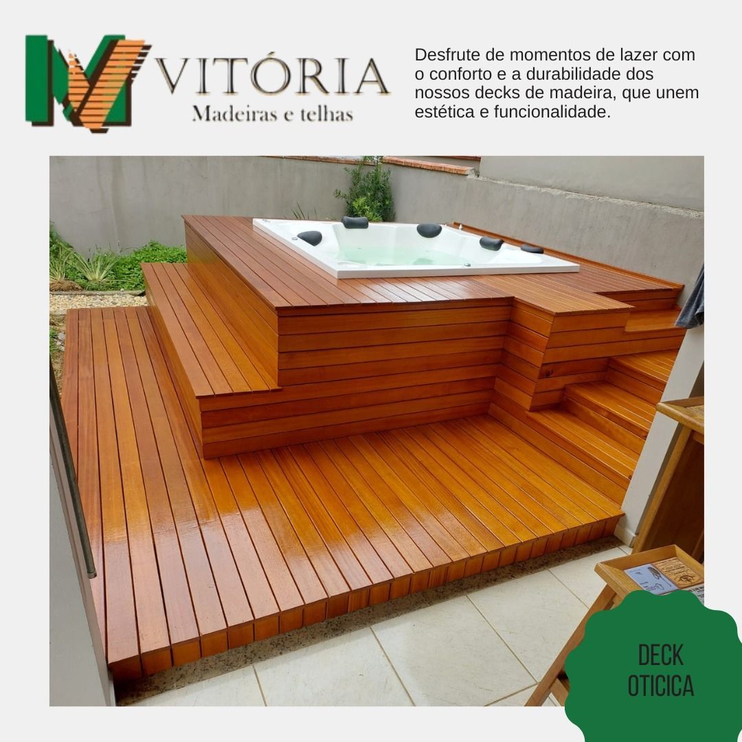 Deck de Madeira Oiticica