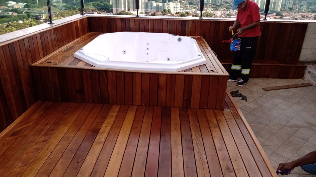 Deck Garapeira (Cerne)