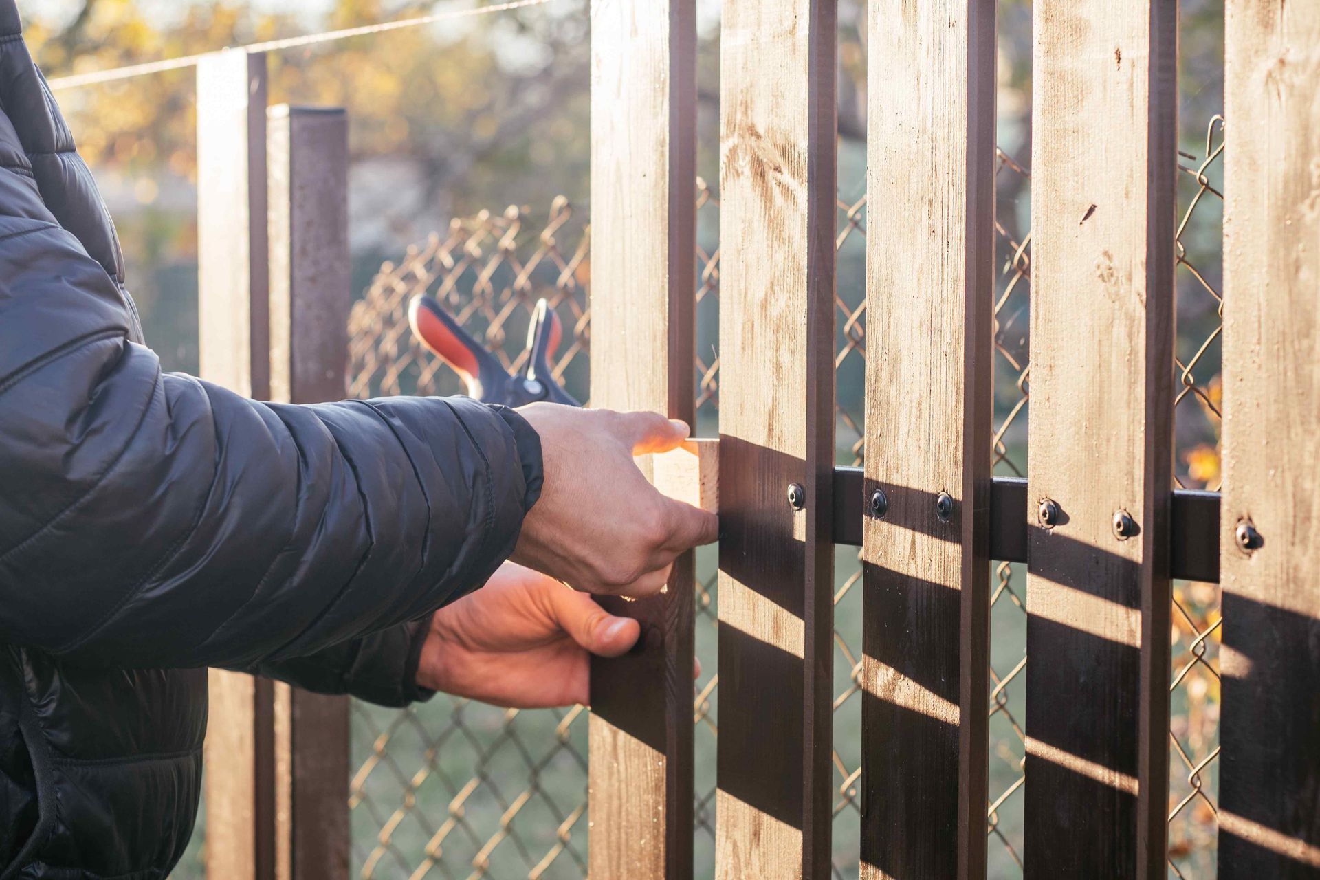 Fence installation