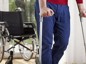 wheel chair man