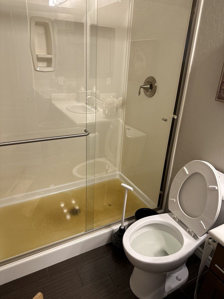 Dirty Shower Drain — Las Vegas, NV — Elliott’s Sewer & Drain Service