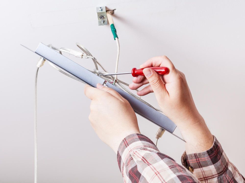 Wire testing and fixing