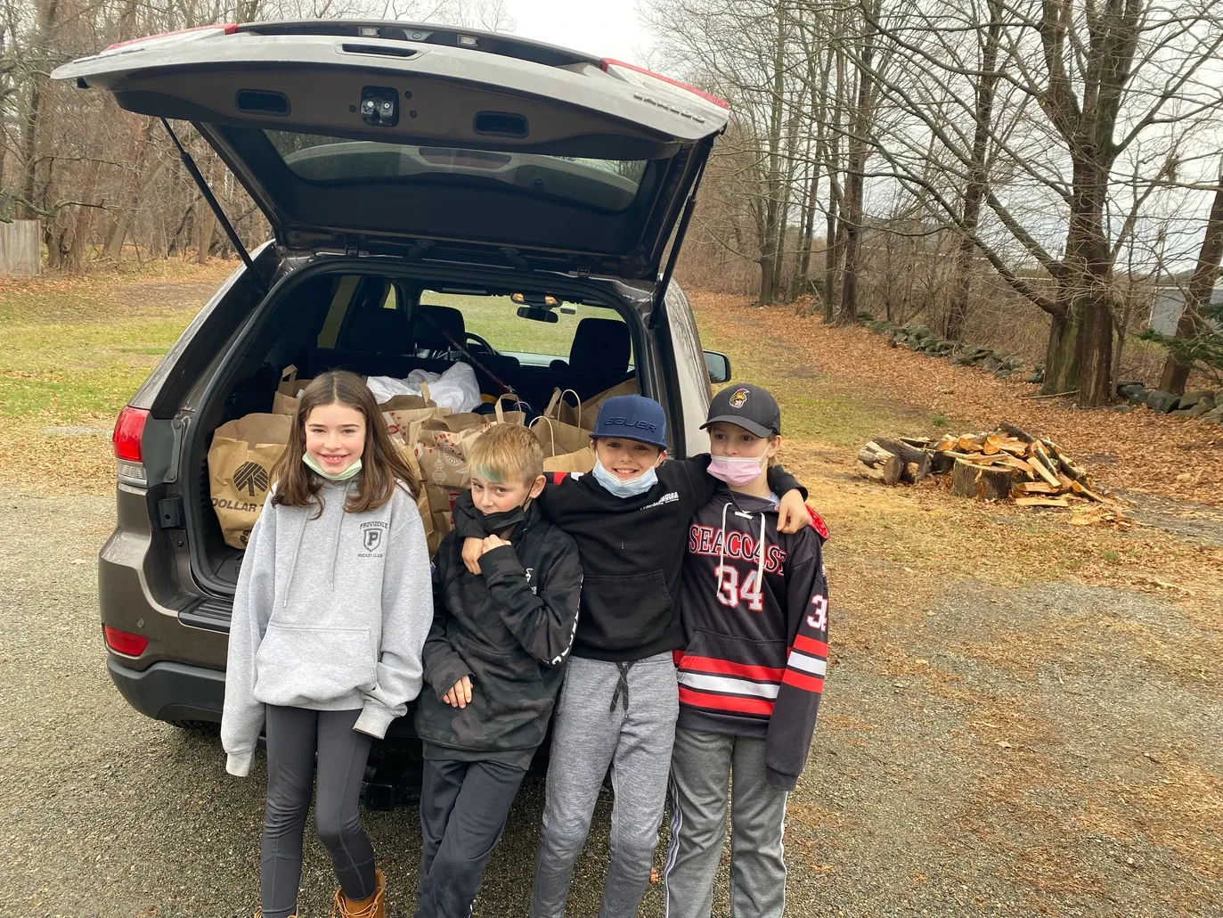 Children With Car